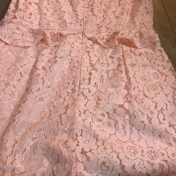 Blush lace romper - Picture 6 of 7